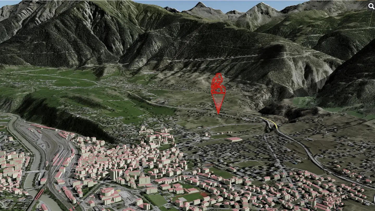 Terrain constructible à vendre - Neue Simplonstrasse, 3900 Brig