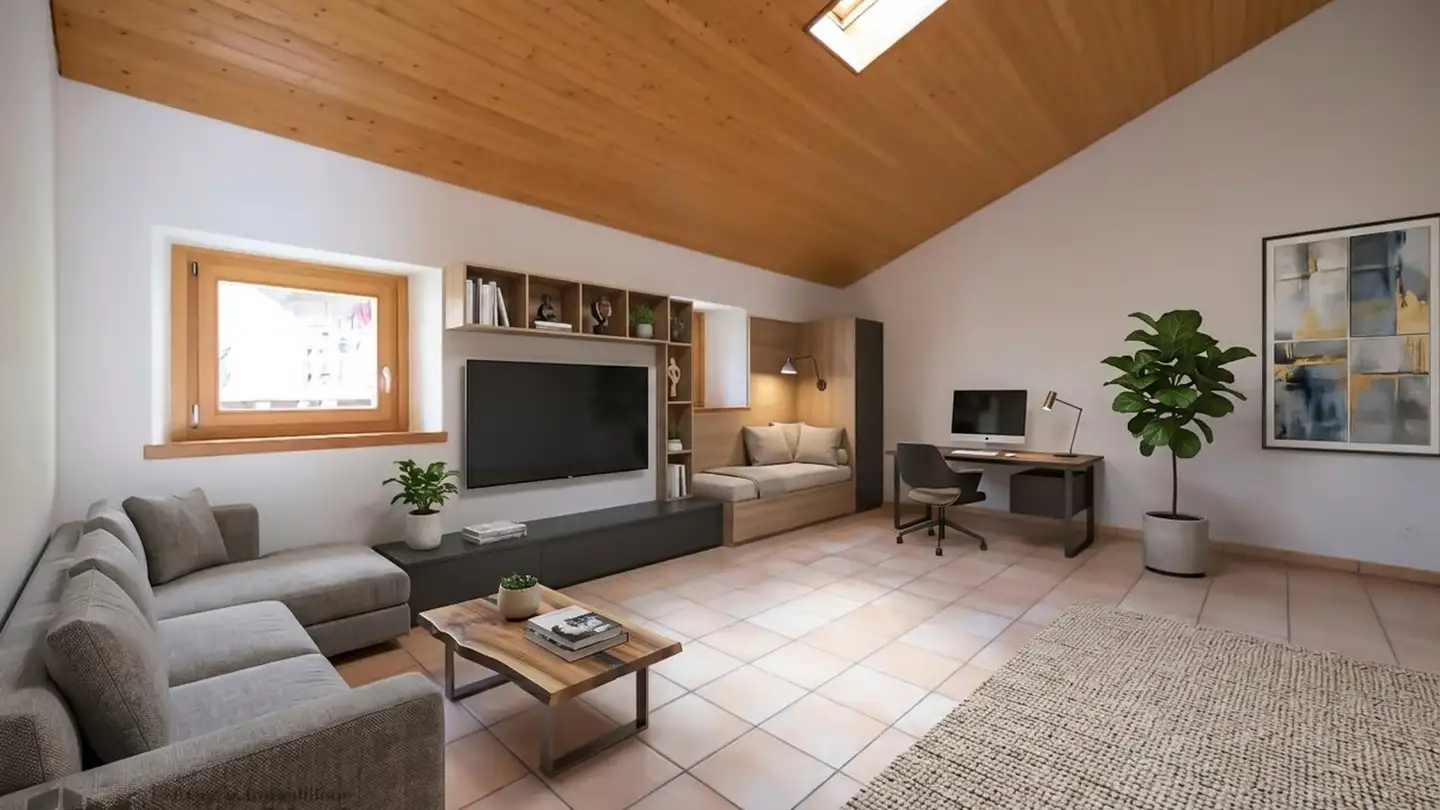 Appartement à louer - Via Ciòs 7, 6864 Arzo