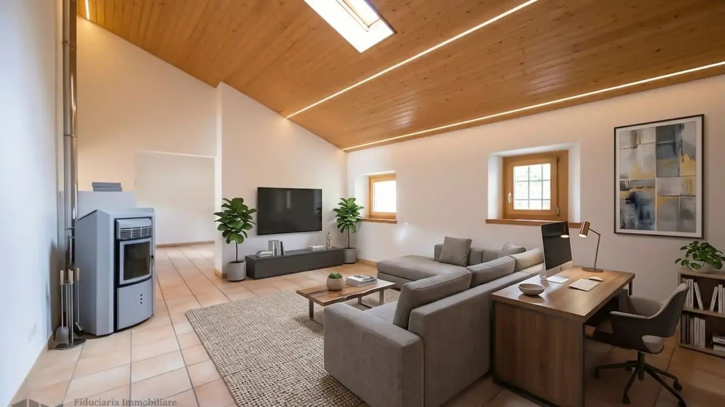 Appartement à louer - Via Ciòs 7, 6864 Arzo - Photo 2