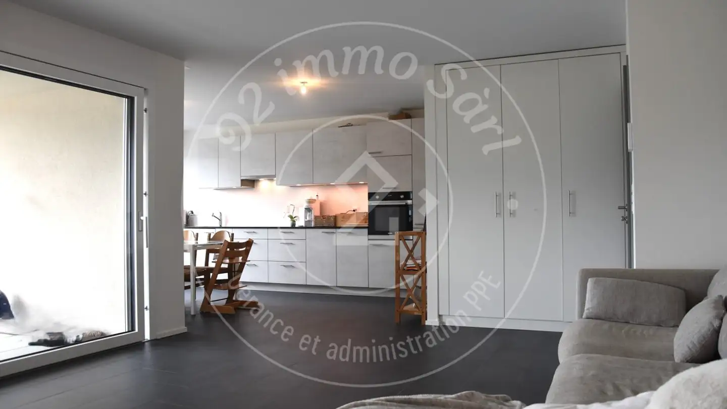 Attico in affitto - Route de Bourguillon, 1723 Marly - Foto 3