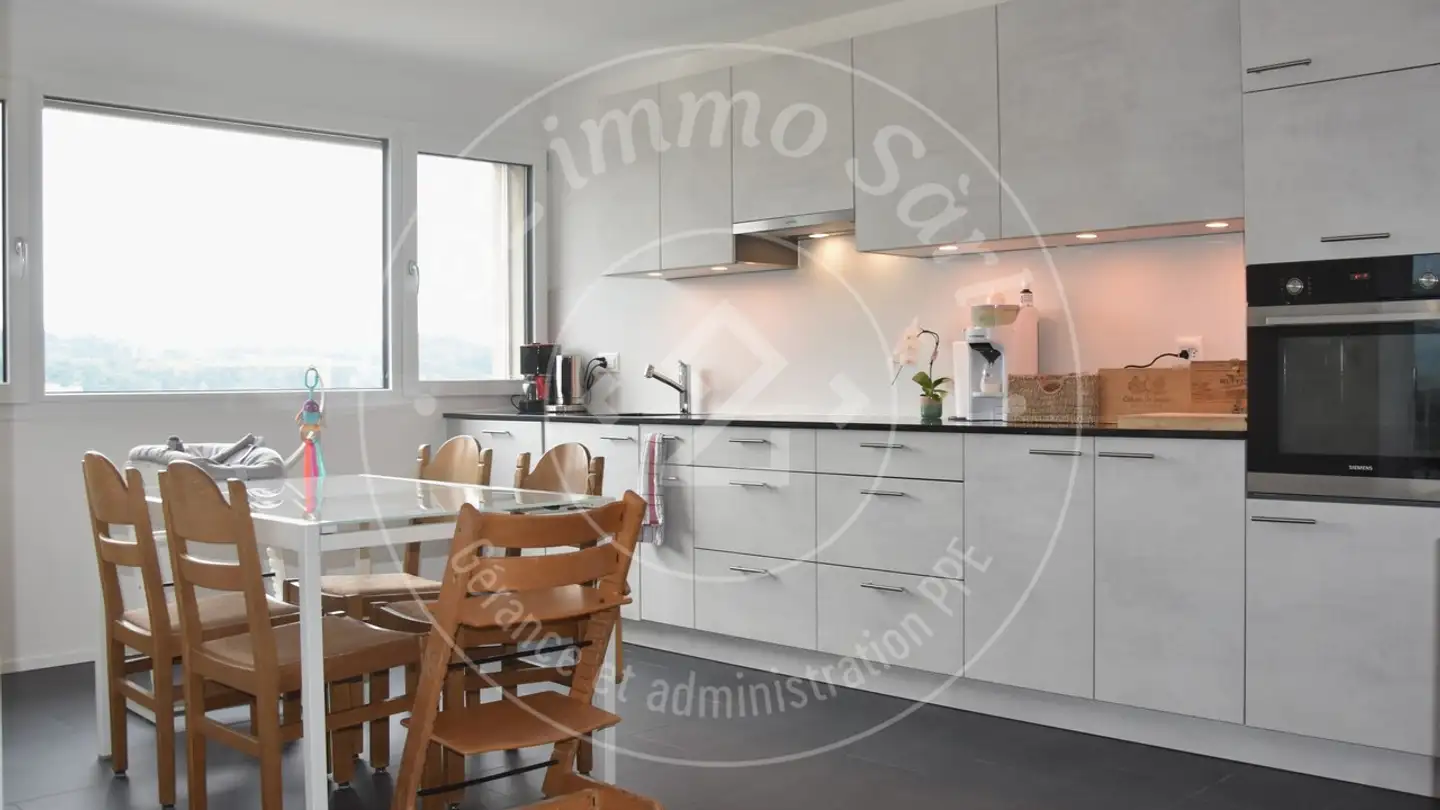 Attico in affitto - Route de Bourguillon, 1723 Marly - Foto 4