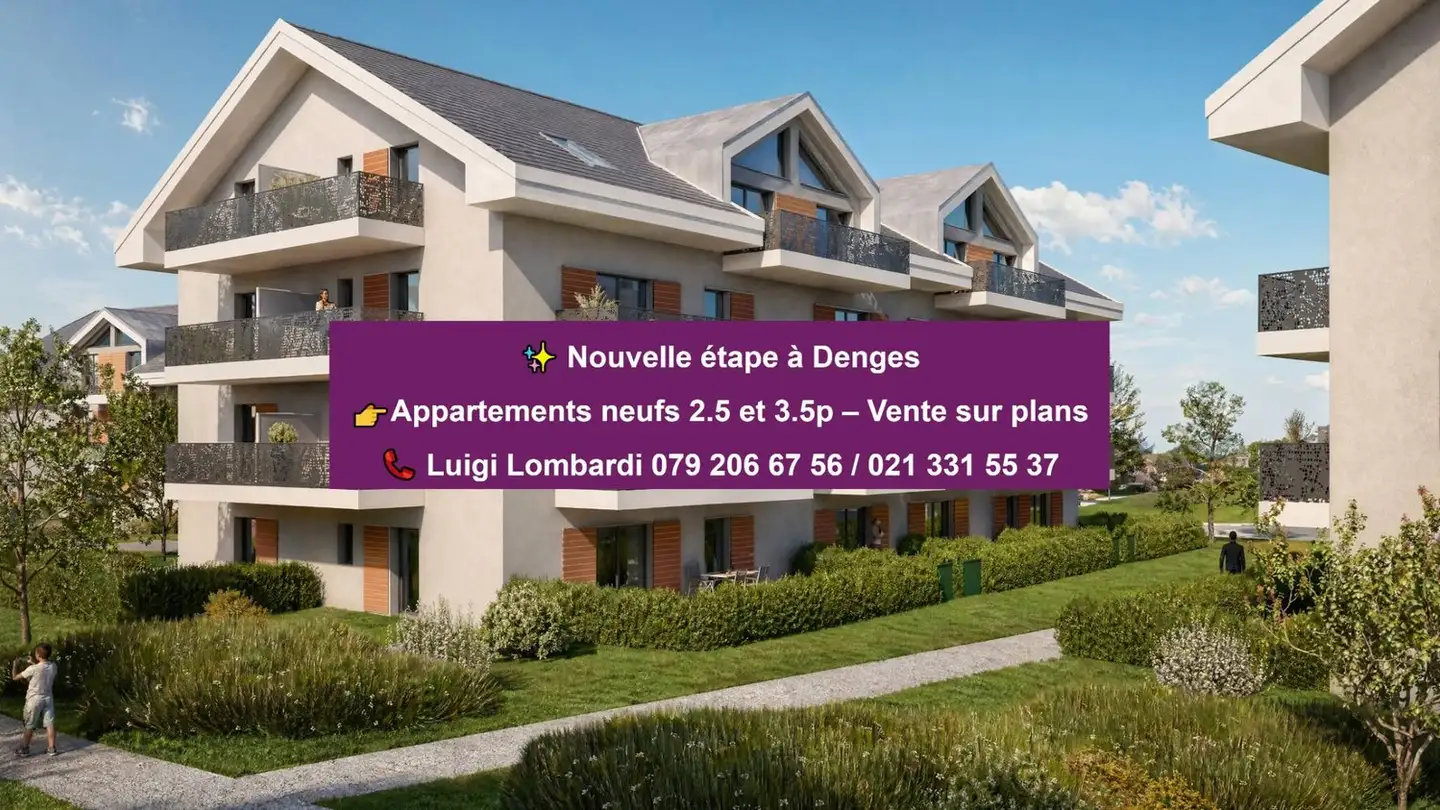 Appartement à vendre - 1026 Denges