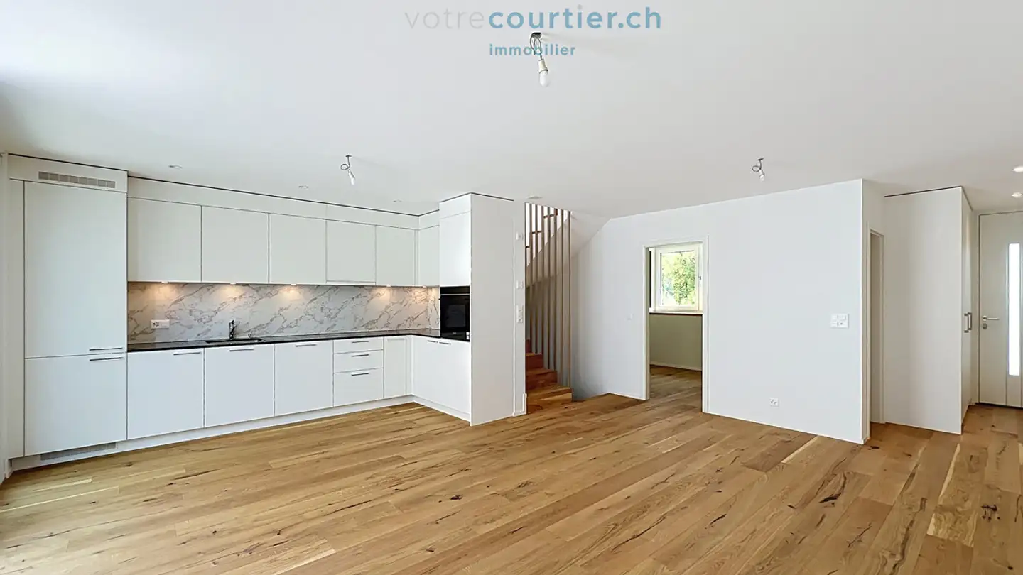 Maison en terrasse à vendre - Route De La Parqueterie, 1635 La Tour-de-Trême - Photo 3