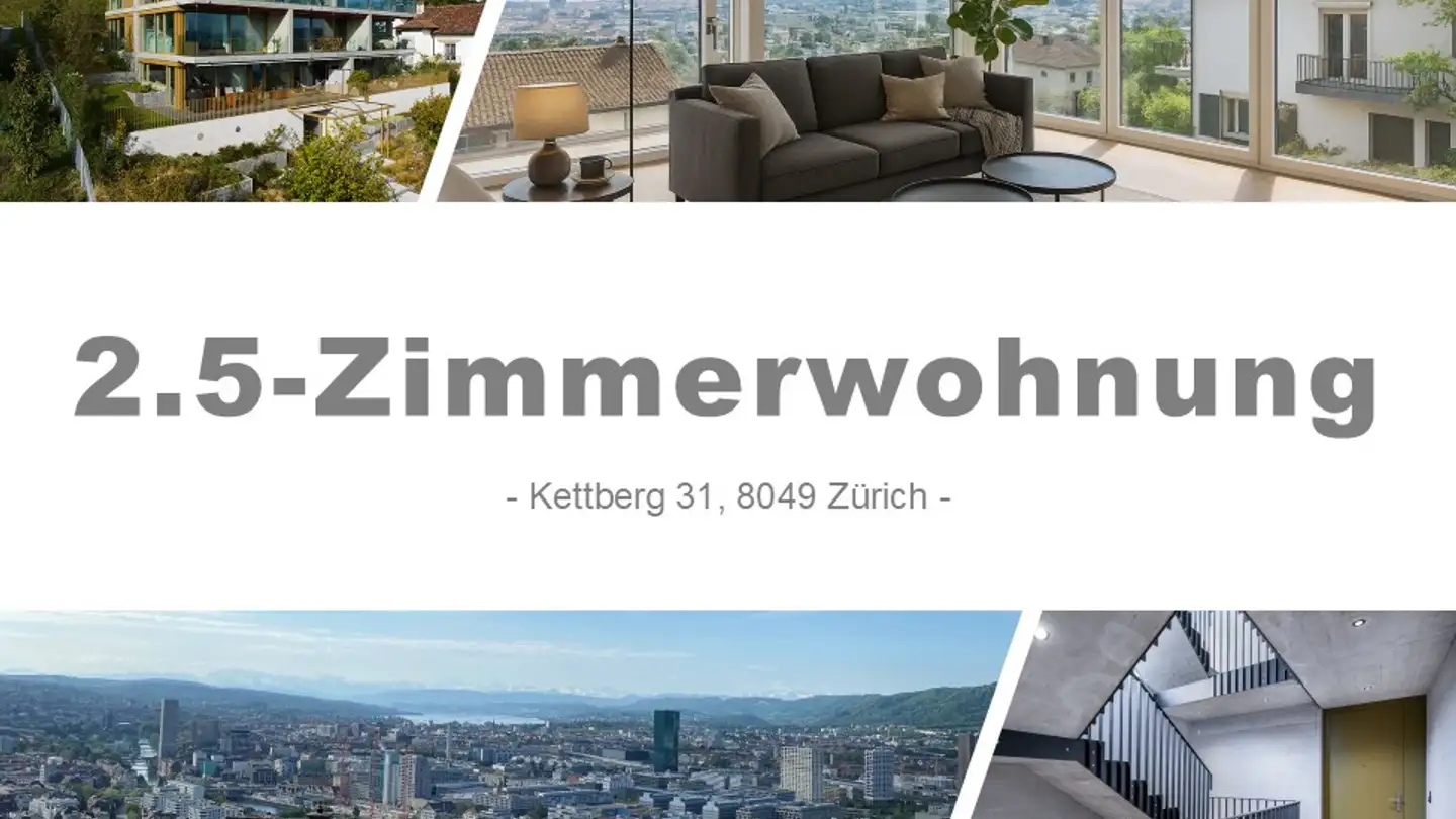 Wohnung mieten - Kettberg 31, 8049 Zürich
