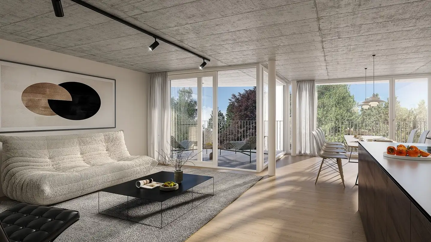 Wohnung mieten - Obere Farnbühlstrasse 3, 5610 Wohlen AG