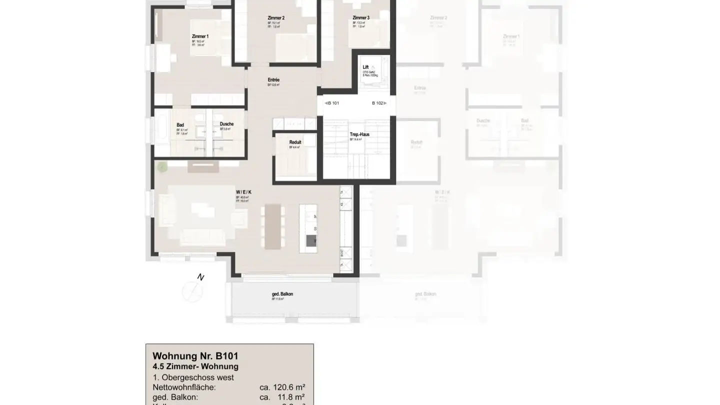 Wohnung kaufen - 9630 Wattwil - Foto 4