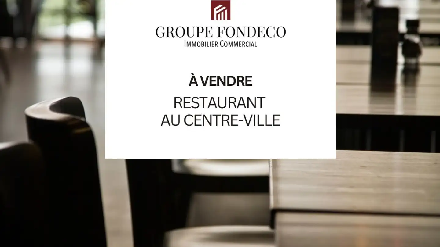 Restaurant à vendre - 1201 Genève