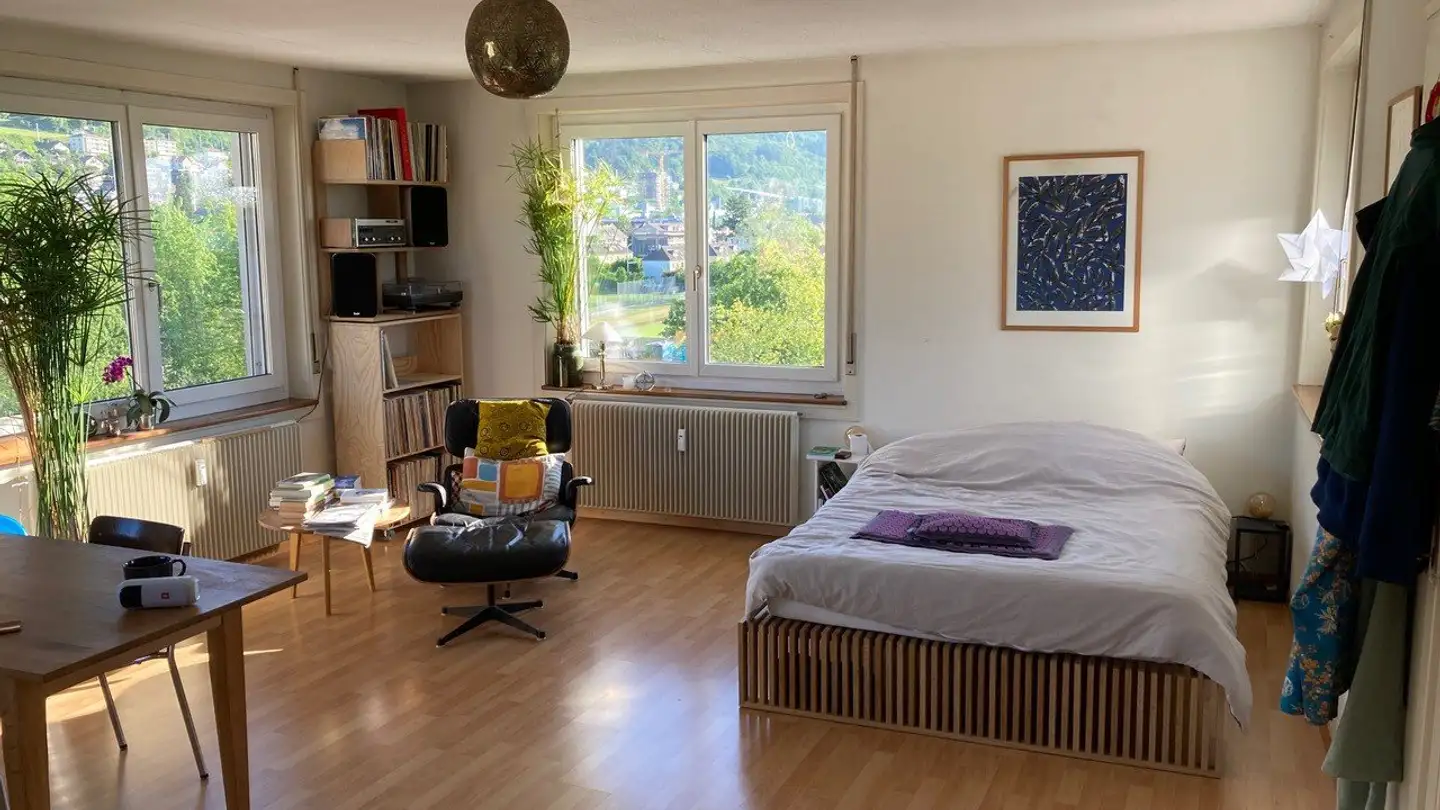 Studio mieten - Rue Du Général-Dufour / General-Dufour-Strasse 166, 2502 Biel/Bienne