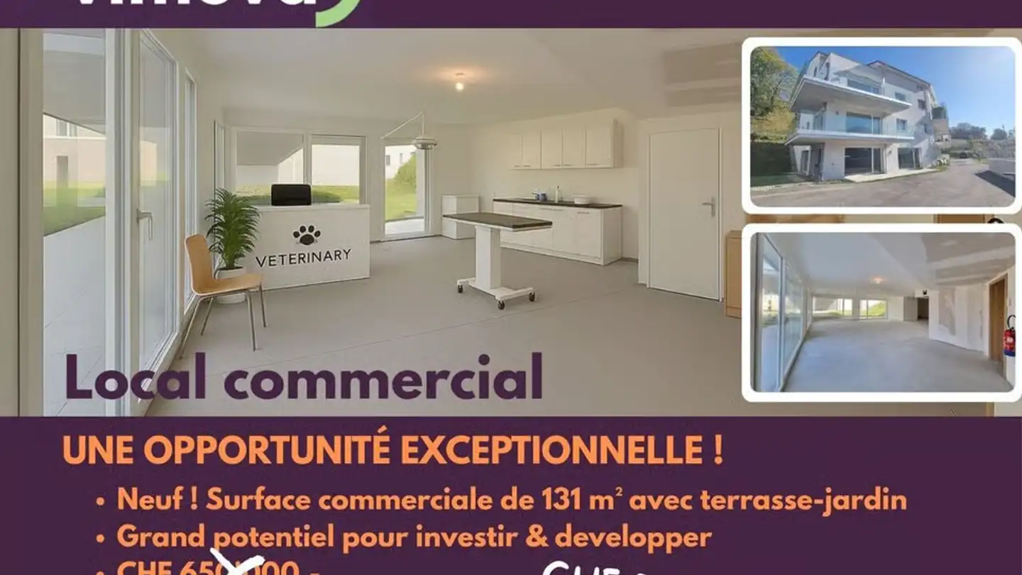 Commercial à vendre - 1867 Ollon VD