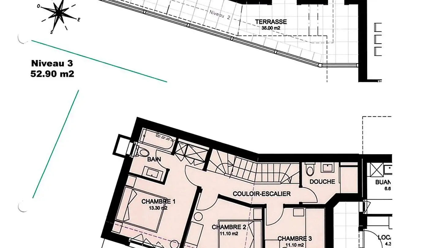 Appartement à louer - Chemin Des Dzardis 40a, 1934 Le Châble VS - Photo 3