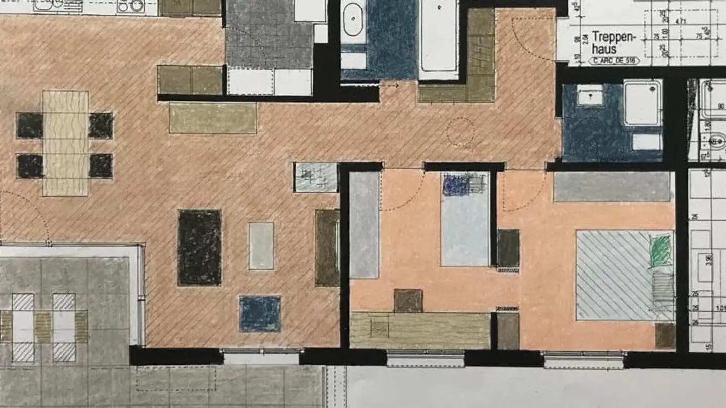 Attique à louer - Othmarsingerstrasse, 5600 Lenzburg - Photo 4