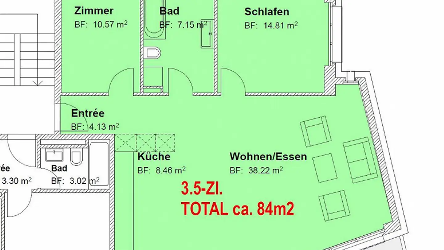 Appartamento in affitto - Oberdorfstrasse 13, 8808 Pfäffikon SZ - Photo 4