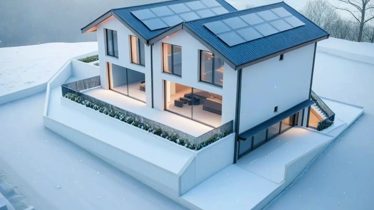 Maison en terrasse à vendre - Chemin Saint-Antoine 1, 1783 Pensier - Photo 3