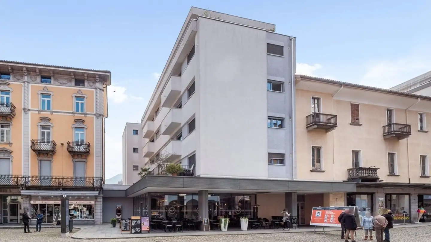 Appartement à louer - Piazza Grande 11, 6600 Locarno