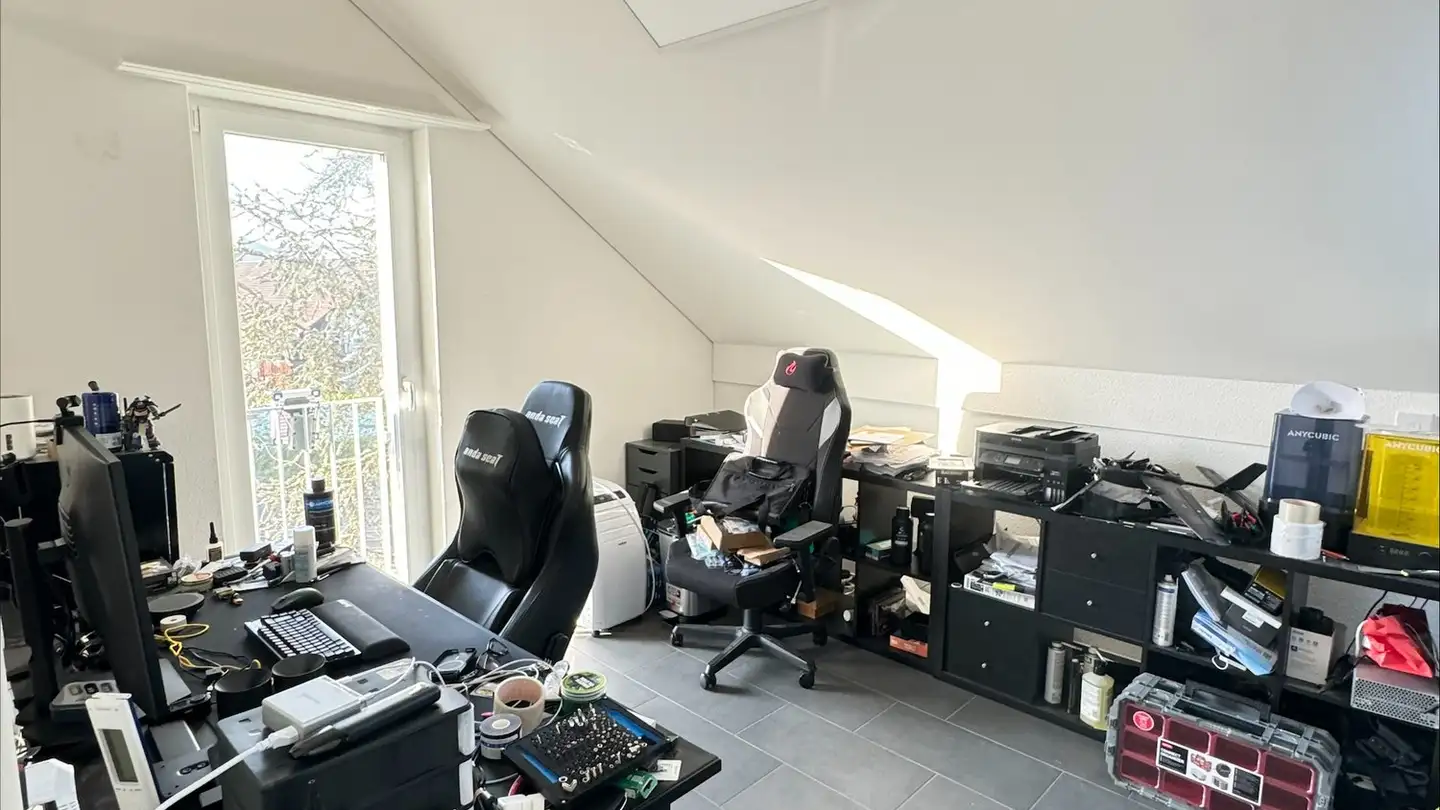 Attic flat for rent - Alter Schulweg 13, 5102 Rupperswil - Photo 4