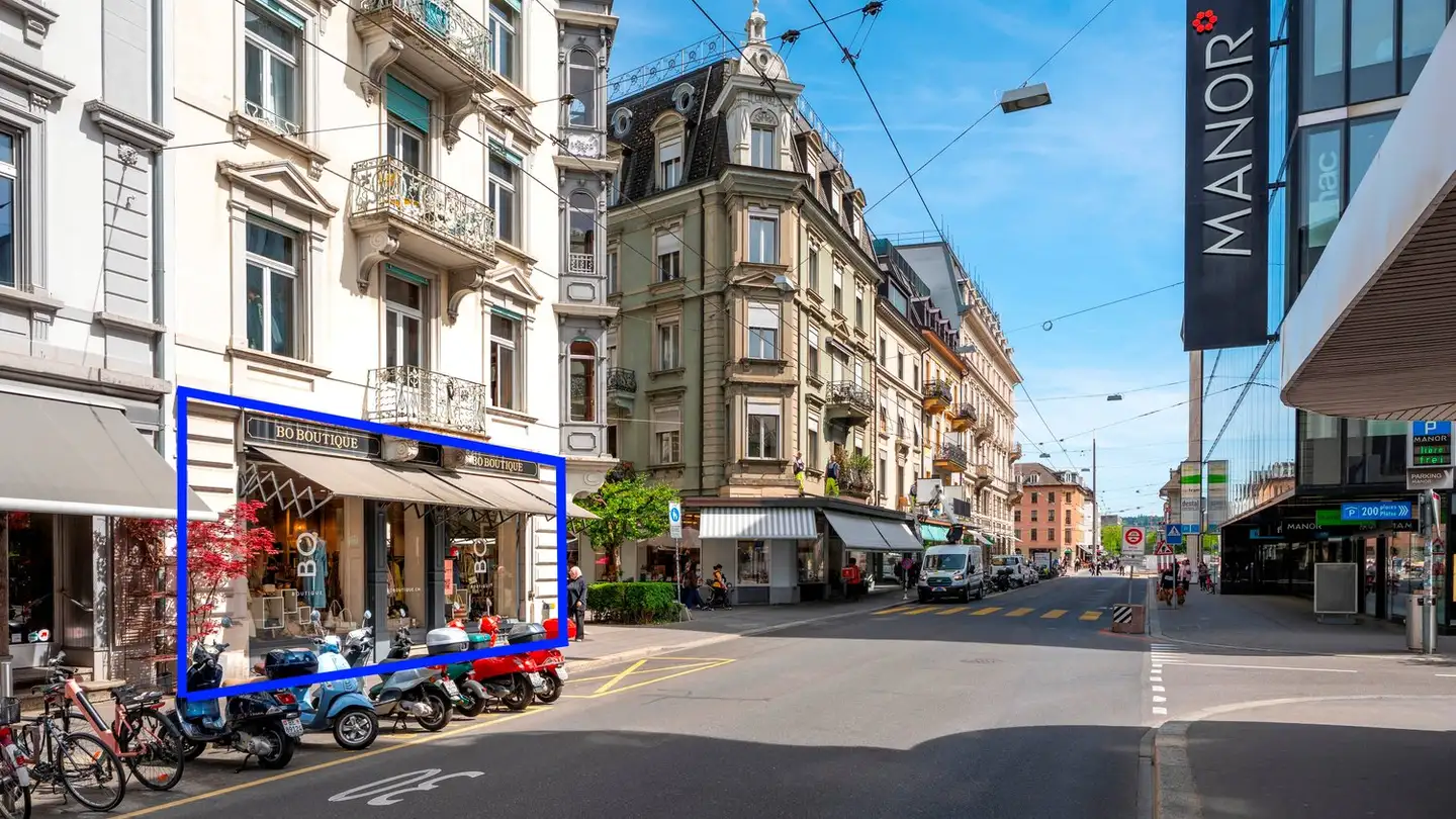 Geschäft mieten - Rue Jean-Sessler / Jean-Sessler-Strasse 1, 2502 Biel/Bienne