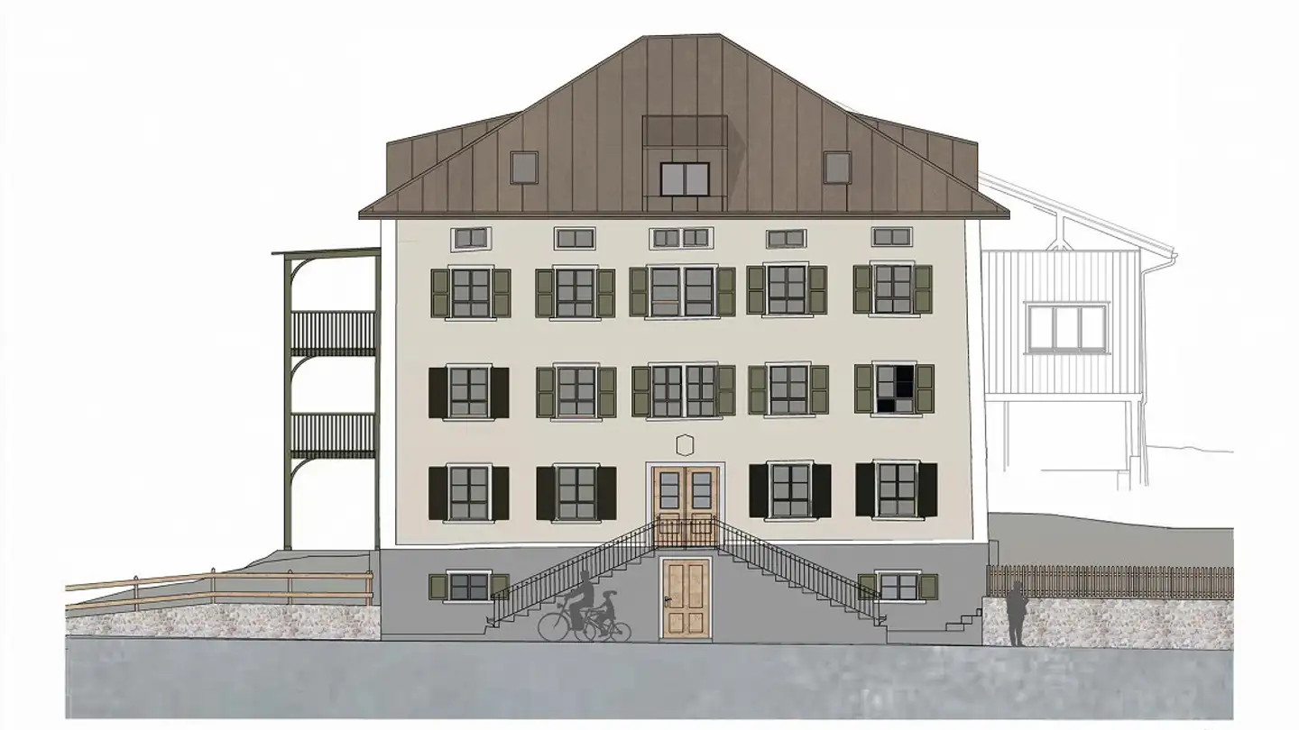 Appartamento in affitto - Arosastrasse 10, 7029 Peist - Photo 2