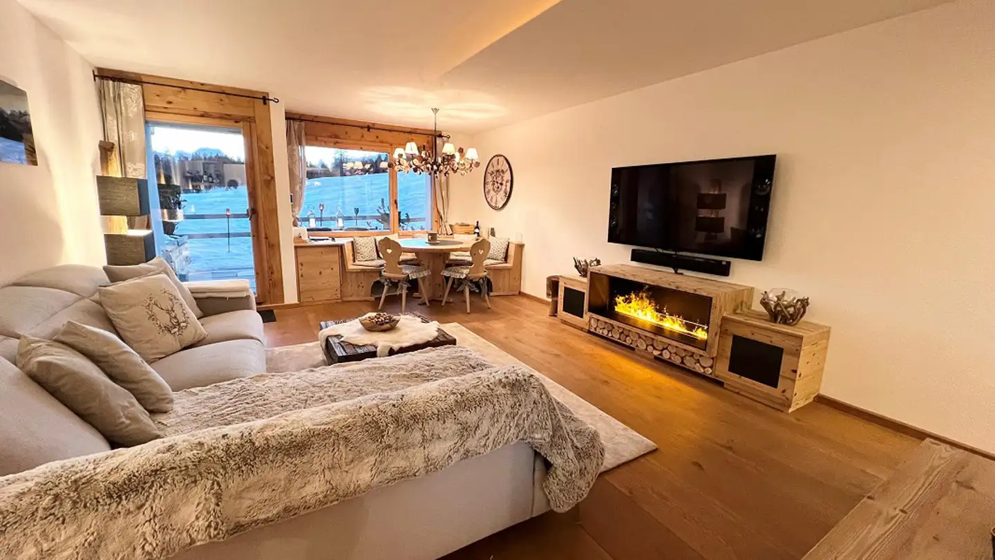 Stepped apartment for rent - Via Giovanni Segantini 34, 7500 St. Moritz
