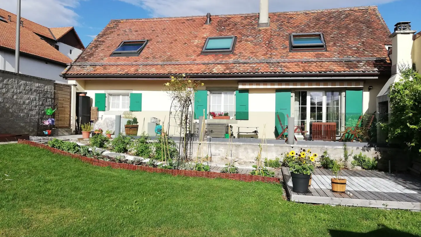 Maison en terrasse à louer - Route De Cottens 1a, 1141 Sévery