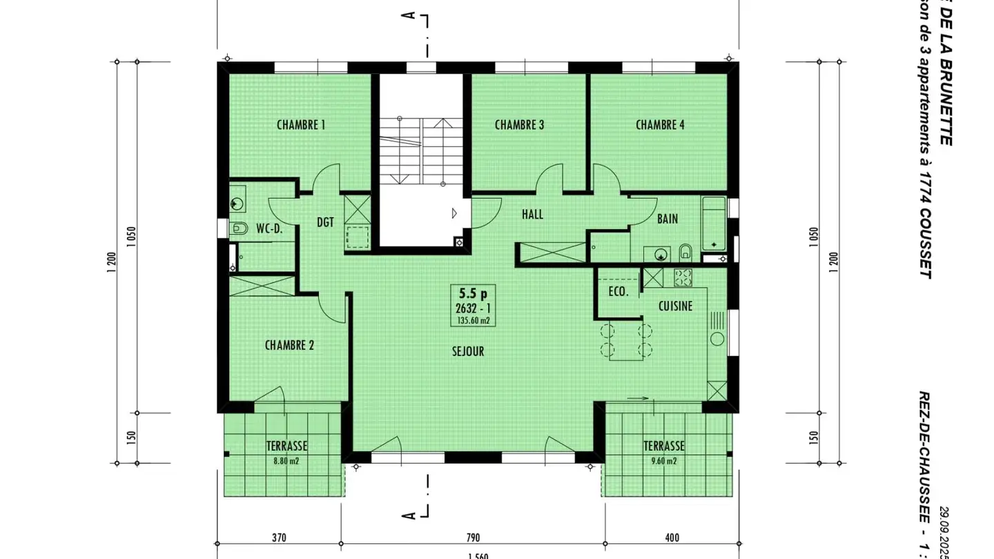 Appartement à vendre - Route Des Arbognes 2, 1774 Cousset - Photo 4