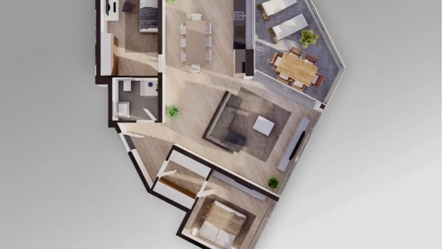 Wohnung kaufen - Chemin Des Biollettes 21, 1680 Romont FR - Foto 2