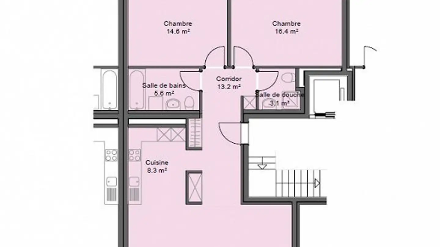 Wohnung mieten - Rue de l'Industrie 5, 1700 Fribourg