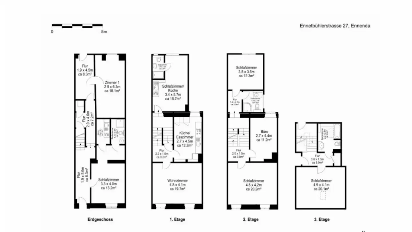 Immeuble résidentiel à vendre - Ennetbühlerstrasse, 8755 Ennenda