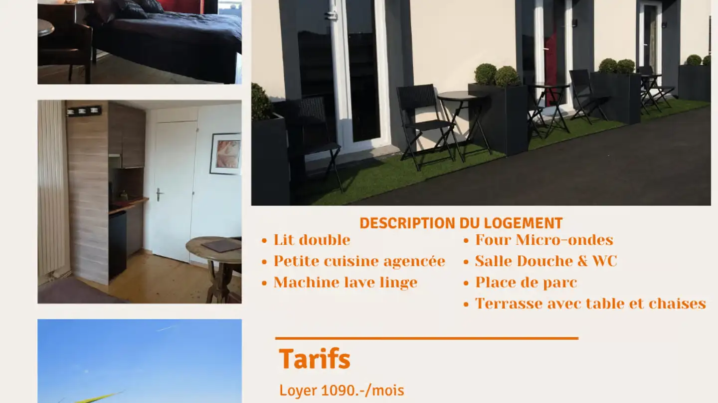 Studio mieten - 1093 La Conversion
