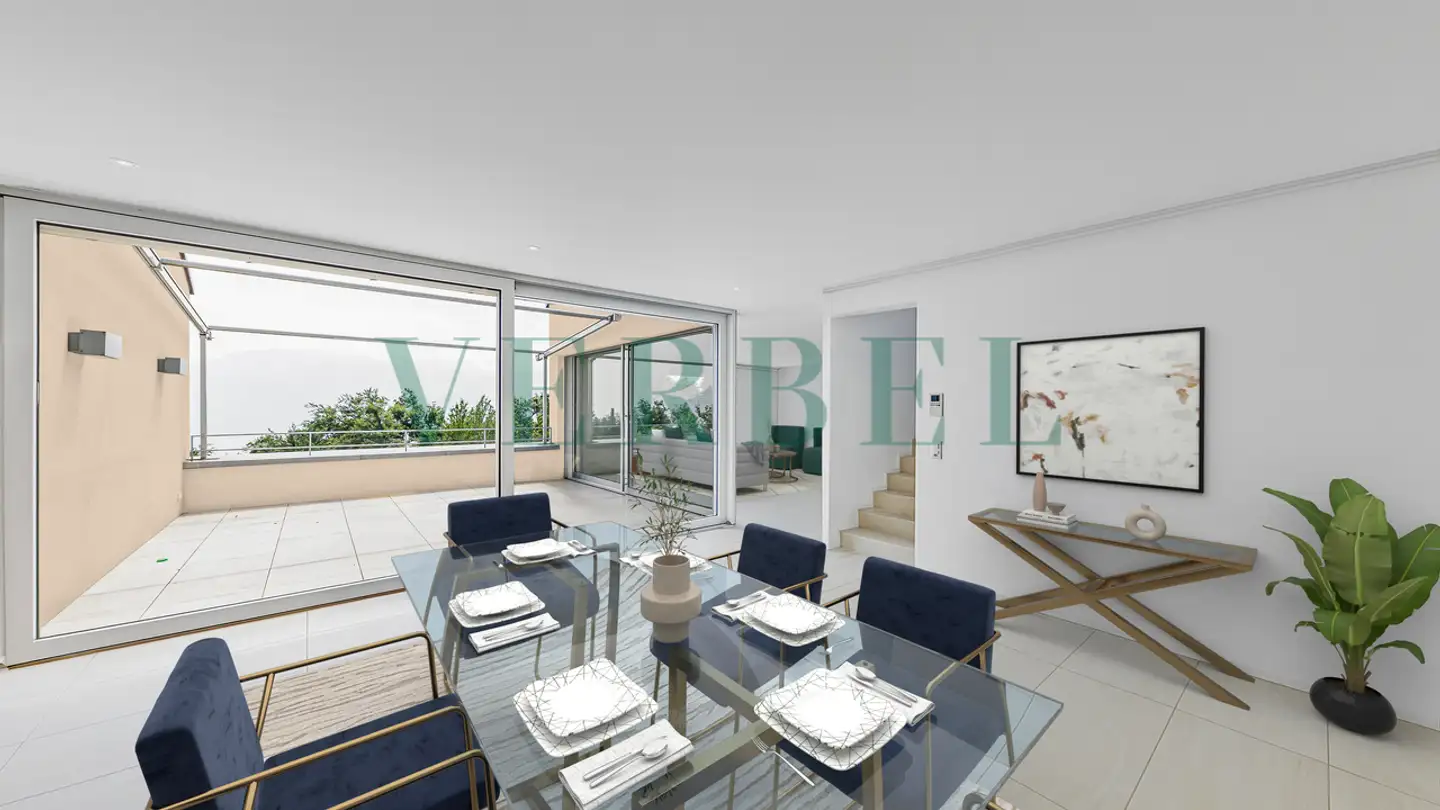 Maison en terrasse à vendre - Route de Baumaroche, 1801 Le Mont-Pèlerin - Photo 4