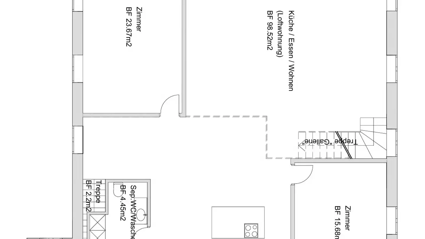Attico in affitto - Grünenstrasse 2, 3455 Grünen - Foto 3