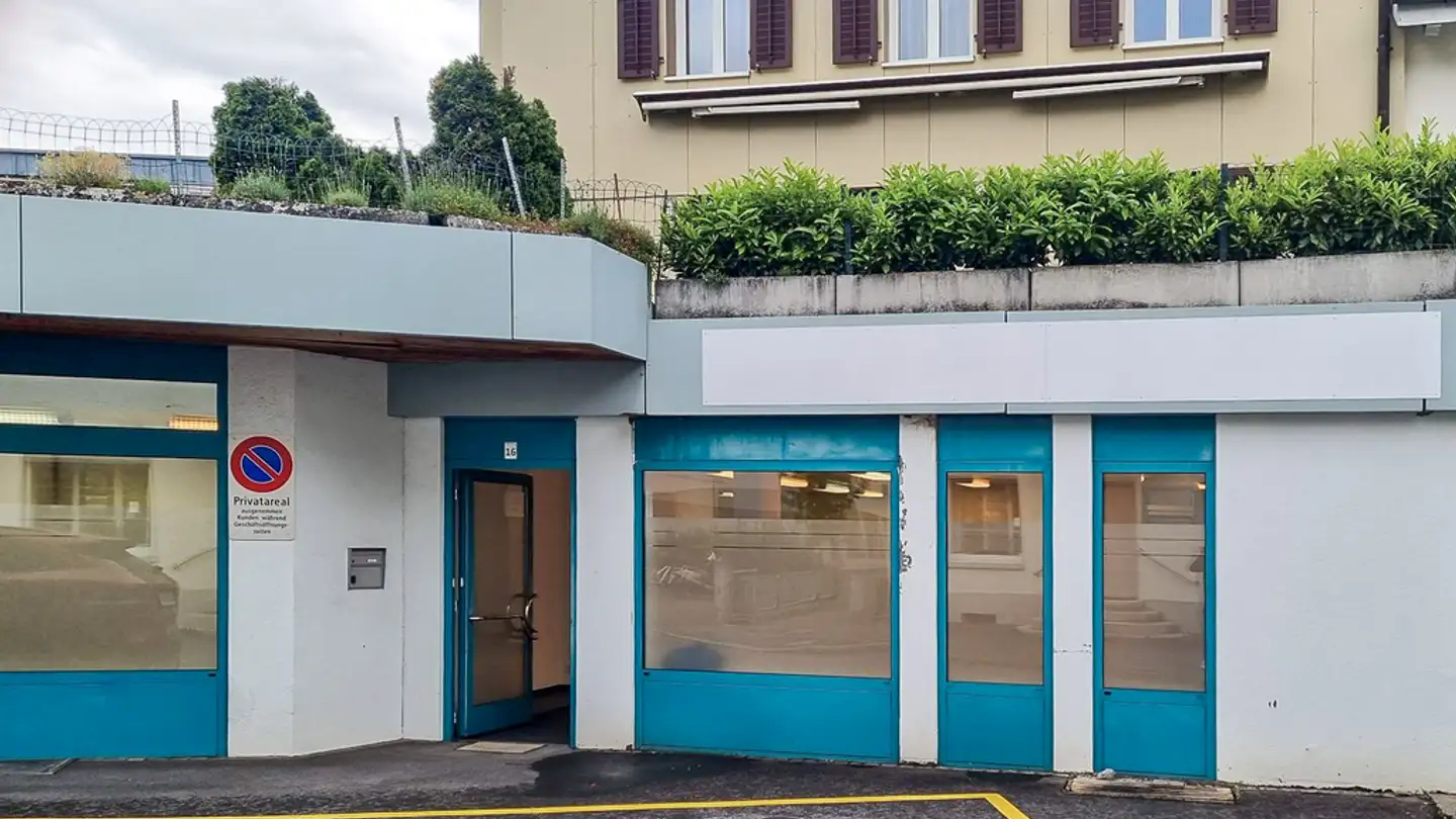 Gewerbe mieten - Bahnhofstrasse 16, 8887 Mels