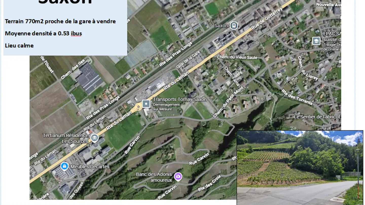 Terrain constructible à vendre - 1907 Saxon