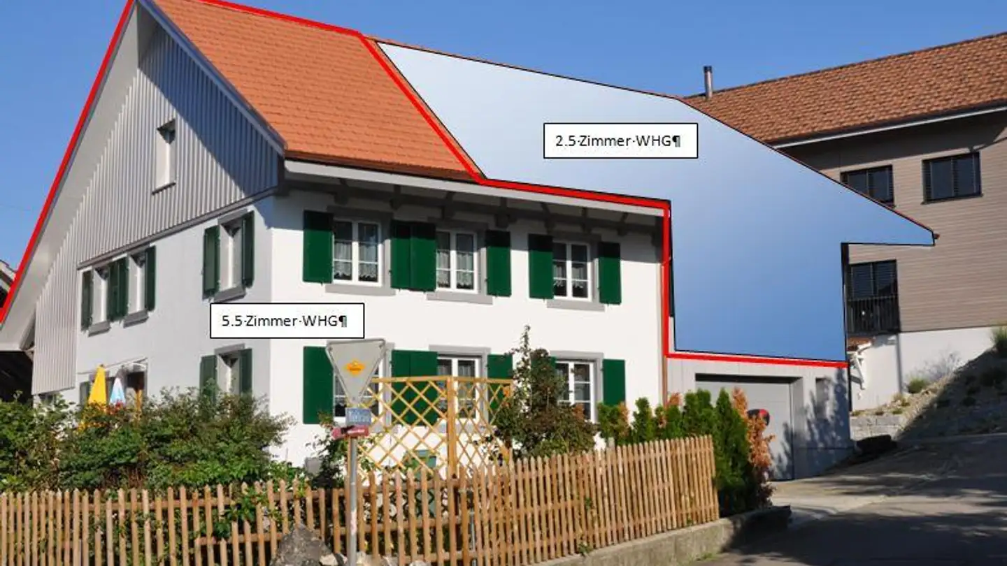 Casa bifamiliare in affitto - Hauptstrasse 21, 8545 Rickenbach ZH
