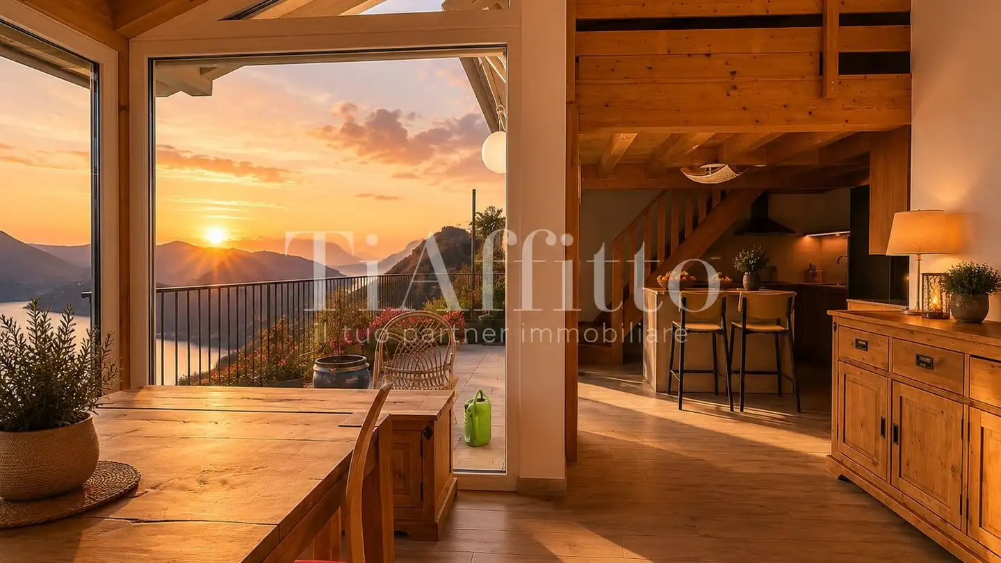 Einfamilienhaus mieten - Via Brè, 6979 Brè sopra Lugano