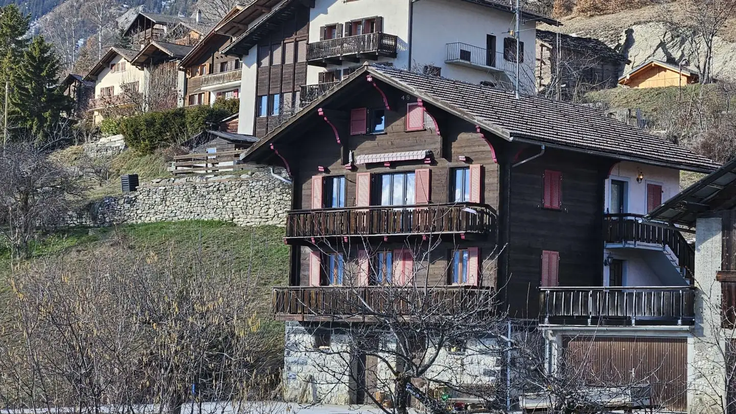 Appartamento a gradini in affitto - 1974 Arbaz