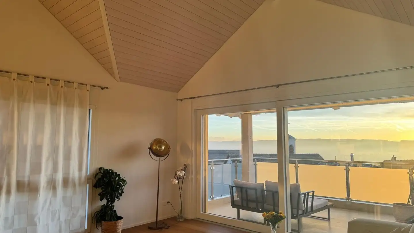 Attic flat for rent - Dorfstrasse 10, 6289 Hämikon