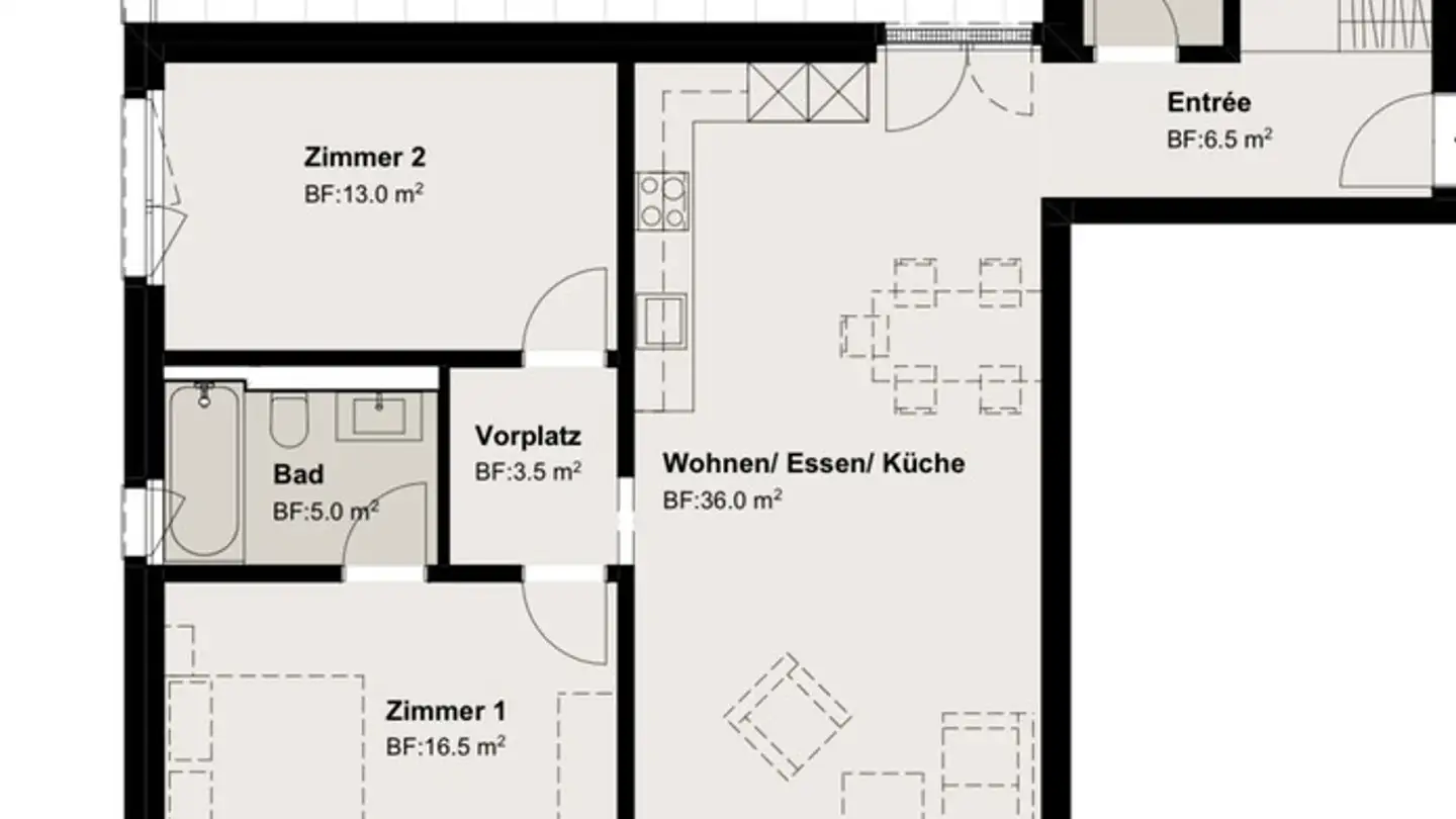 Appartamento ammobiliato in affitto - Zürcherstrasse 2, 8172 Niederglatt ZH - Photo 4