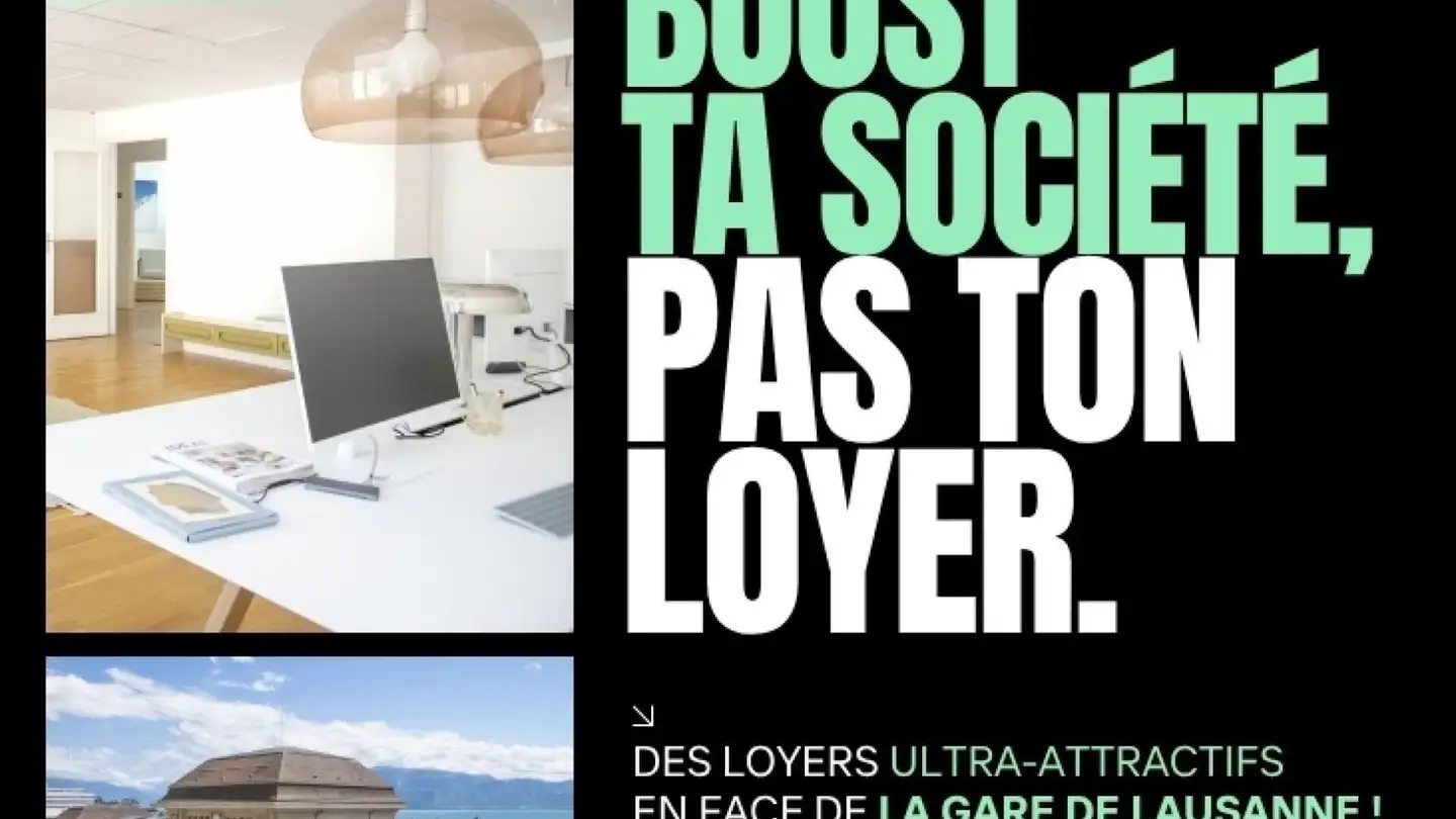 Bürofläche mieten - Place De La Gare 10, 1003 Lausanne