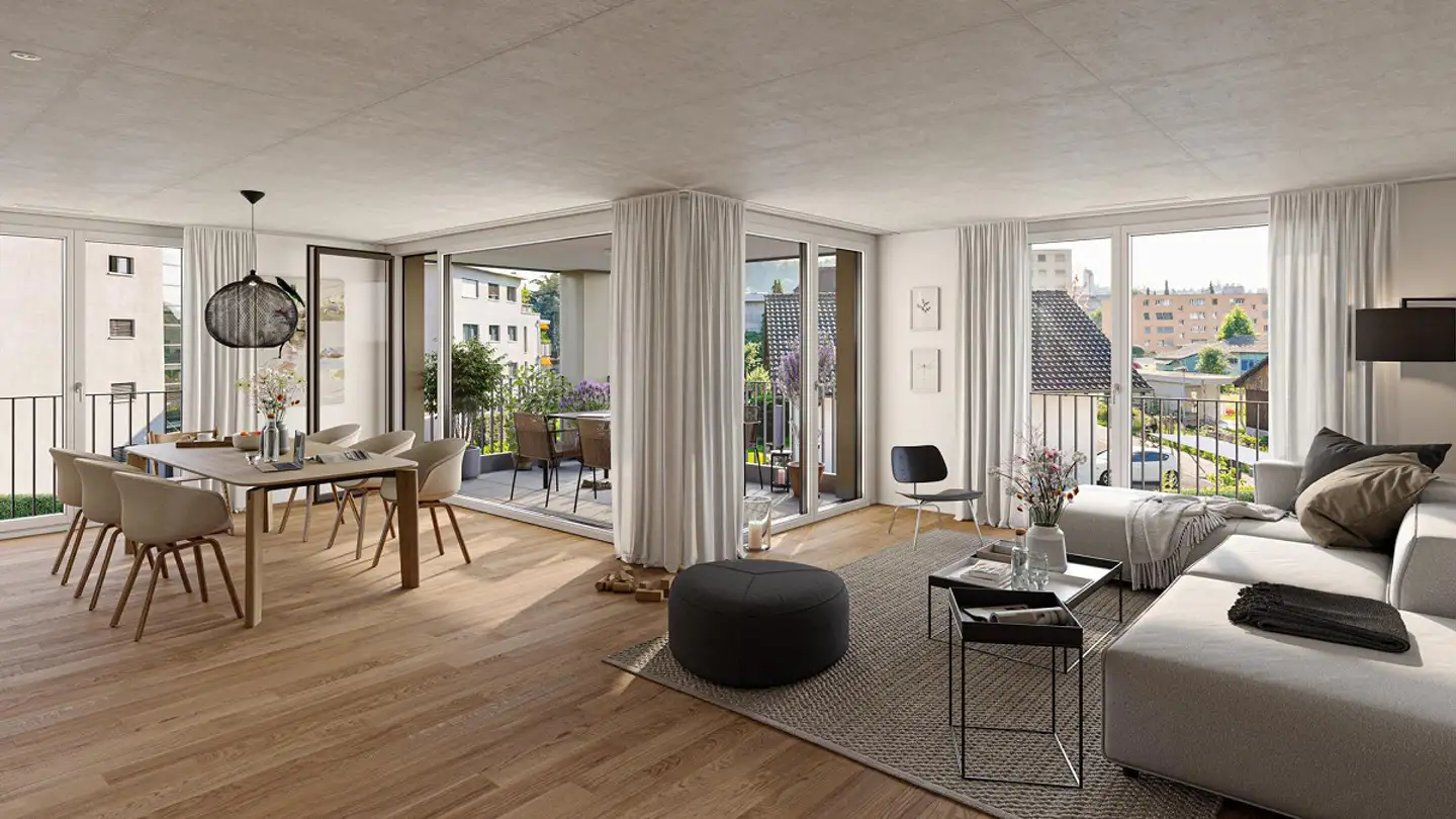 Wohnung mieten - Mühleweg 20, 5034 Suhr - Foto 2