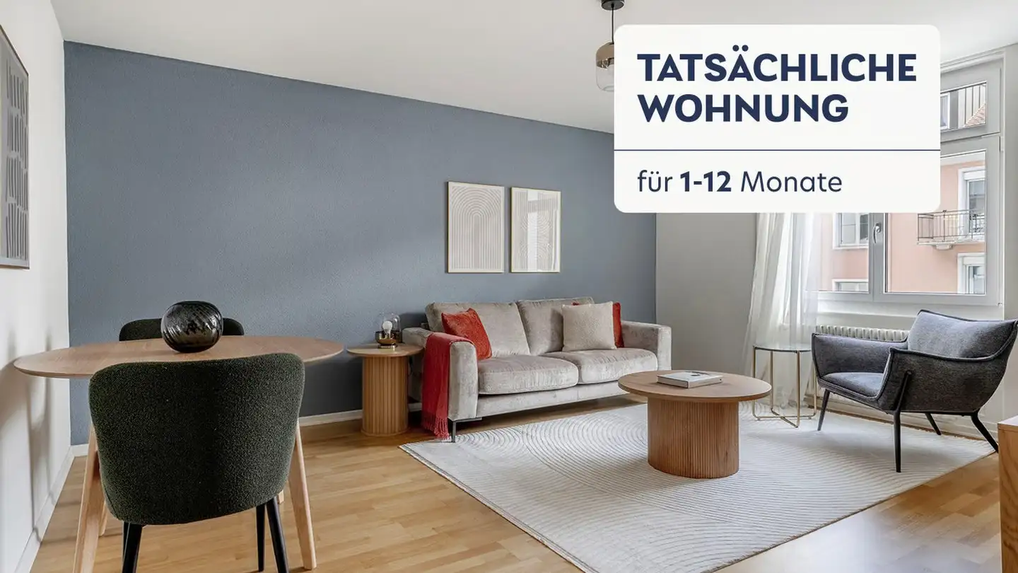 Appartement meublé à louer - Birmensdorferstrasse 280, 8055 Zürich