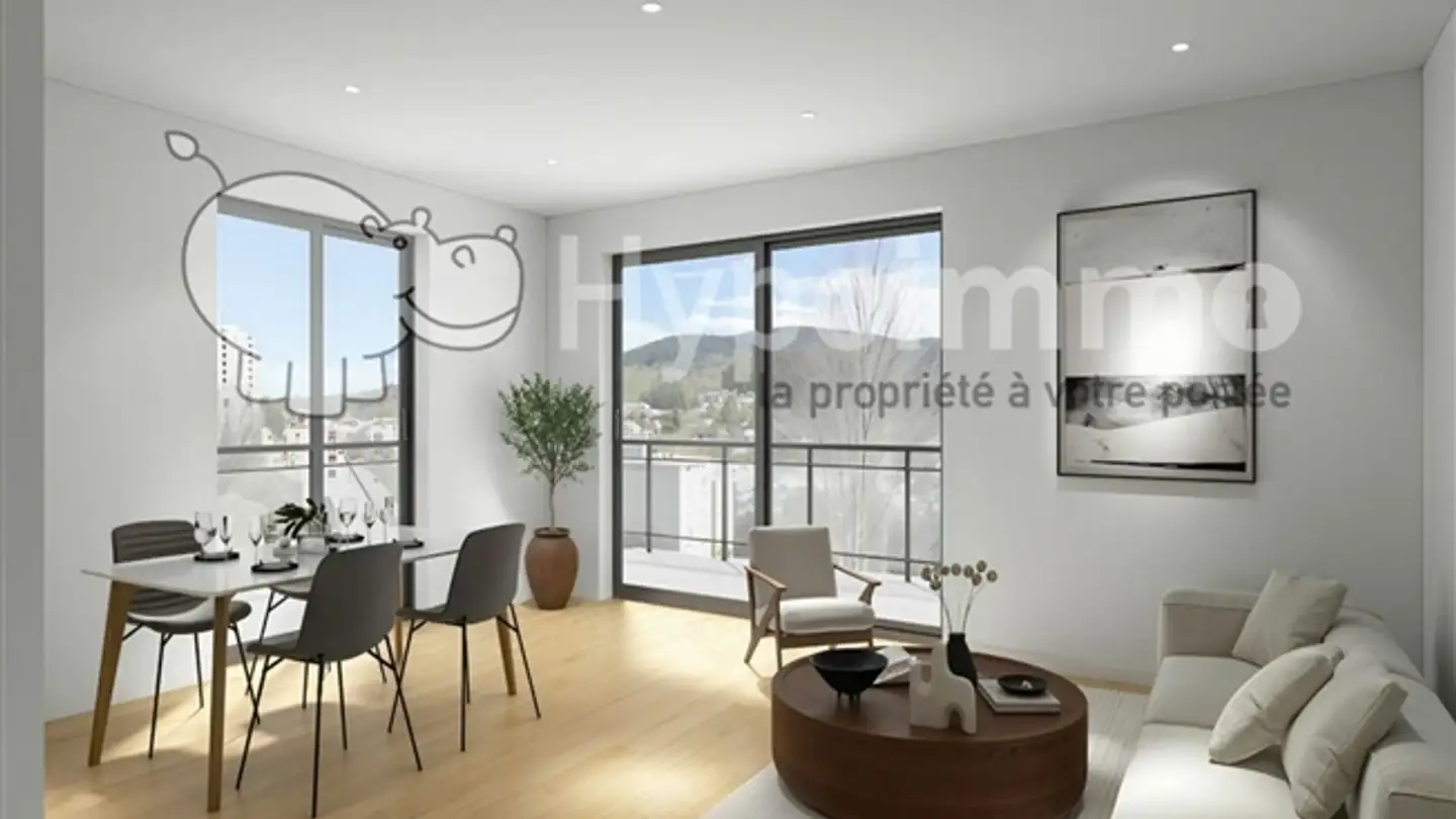 Apartment for sale - Rue Georges-Perrenoud 34, 2400 Le Locle