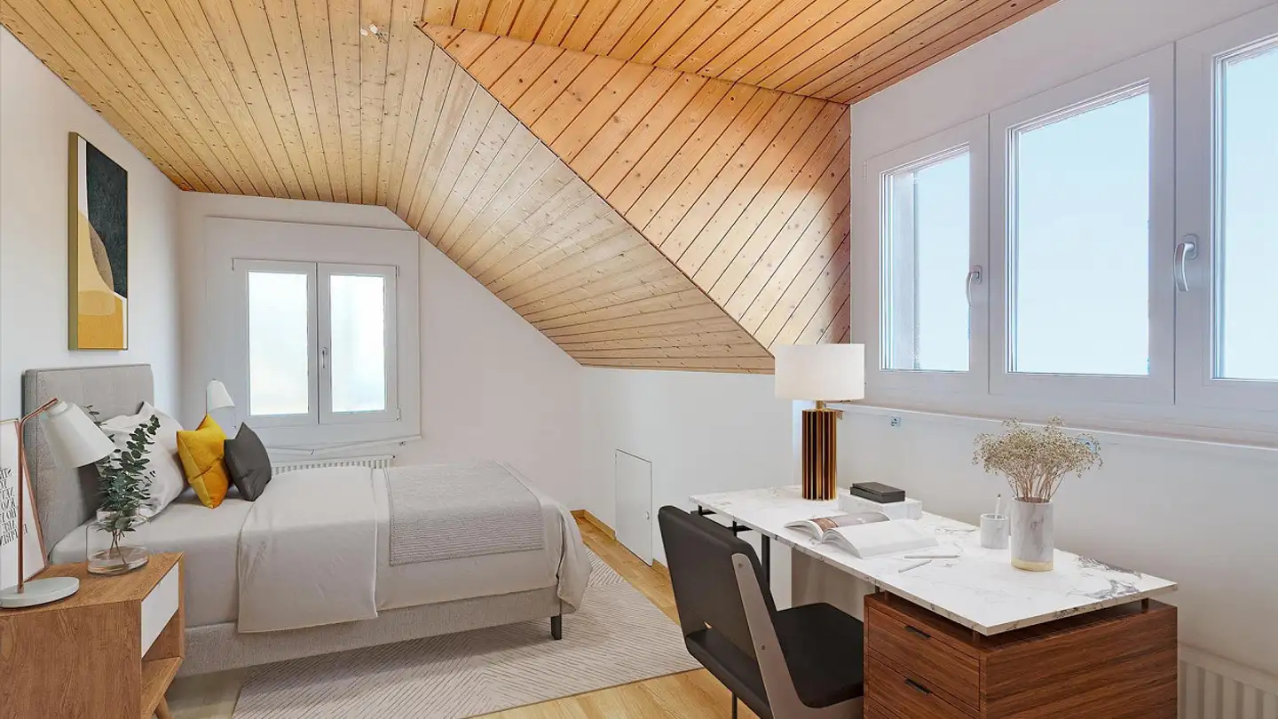 Dachgeschosswohnung mieten - Unterdorfstrasse 20, 5703 Seon - Foto 4