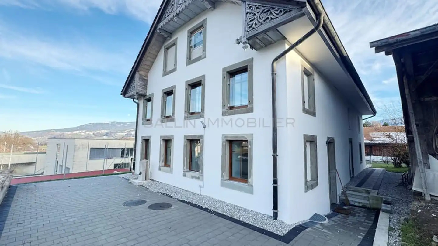 Single house for rent - Le Village 18, 1633 Marsens
