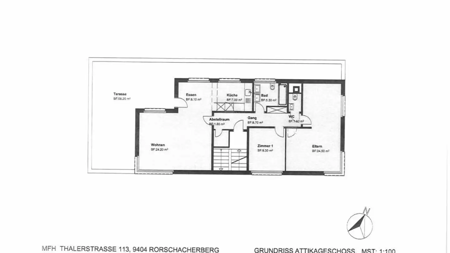 Appartamento in affitto - Thalerstrasse 113, 9404 Rorschacherberg - Foto 3