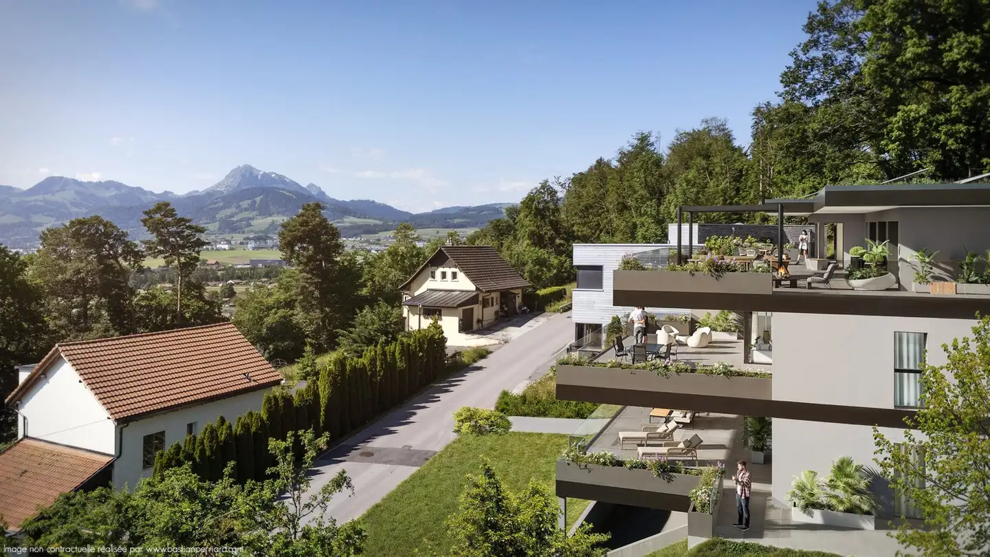 Wohnung kaufen - Route Des Monts 90, 1632 Riaz - Foto 4