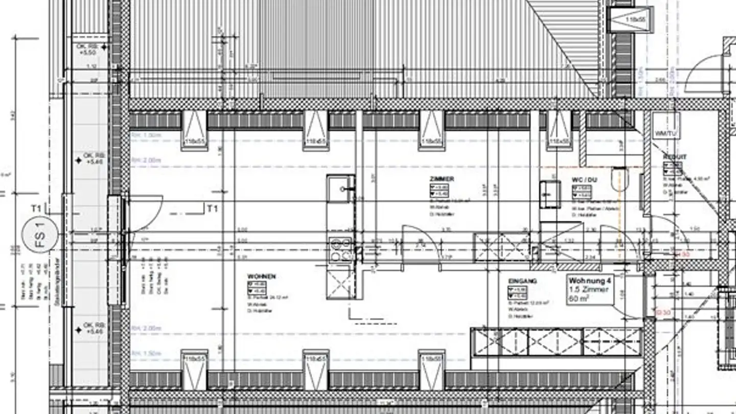 Dachgeschosswohnung mieten - Sternenstrasse 28, 8164 Bachs - Foto 4