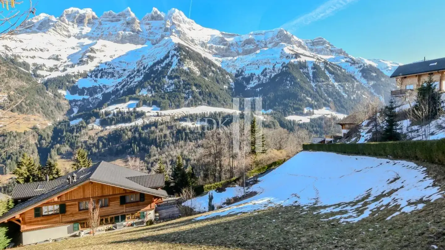 Terrain constructible à vendre - 1874 Champéry