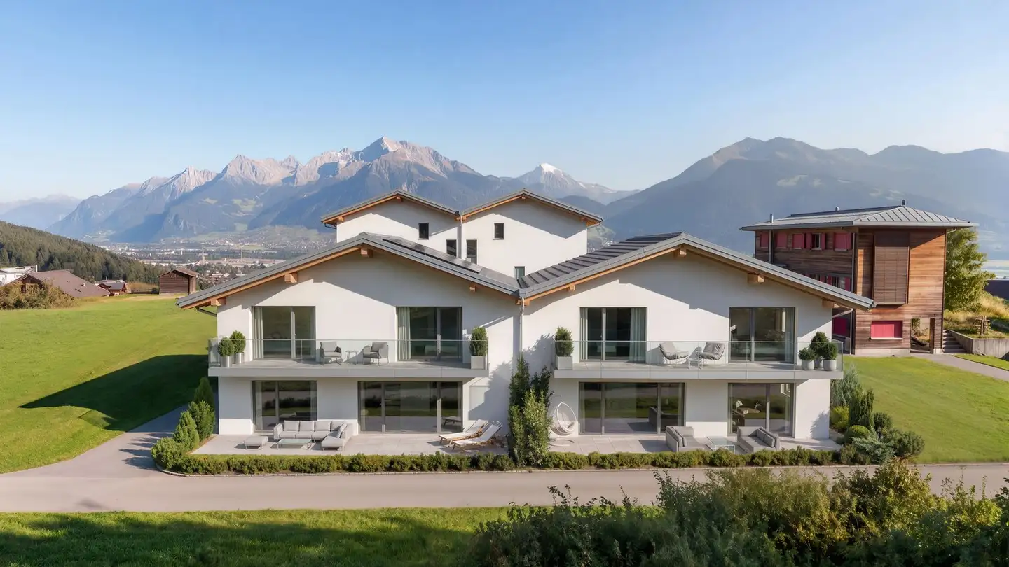 Maison jumelle à vendre - Route Du Marécot, 1871 Choëx