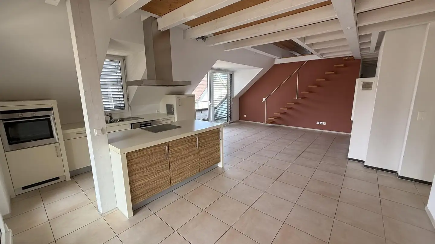 Dachgeschosswohnung mieten - Oberbodenstrasse 13, 5303 Würenlingen