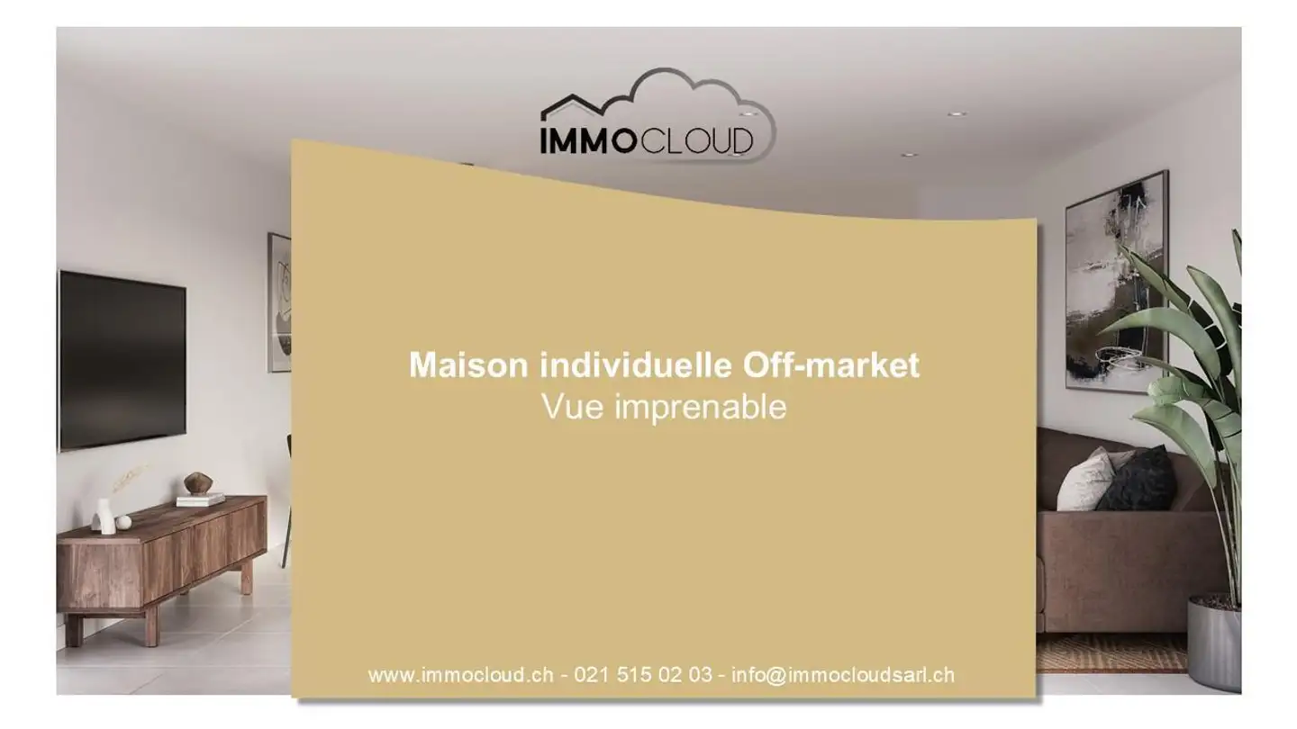 Single house for sale - 1260 Nyon